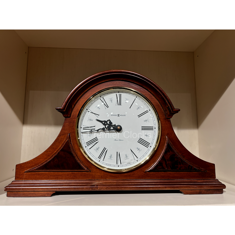 Howard Miller Table & Mantel Clocks 635-106 Burton Mantel Clock, Jacksonville Furniture Mart