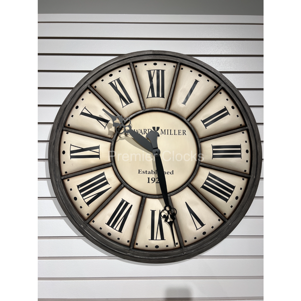Howard Miller Clocks Quinlan Oversized Wall Clock 625803 - Rider