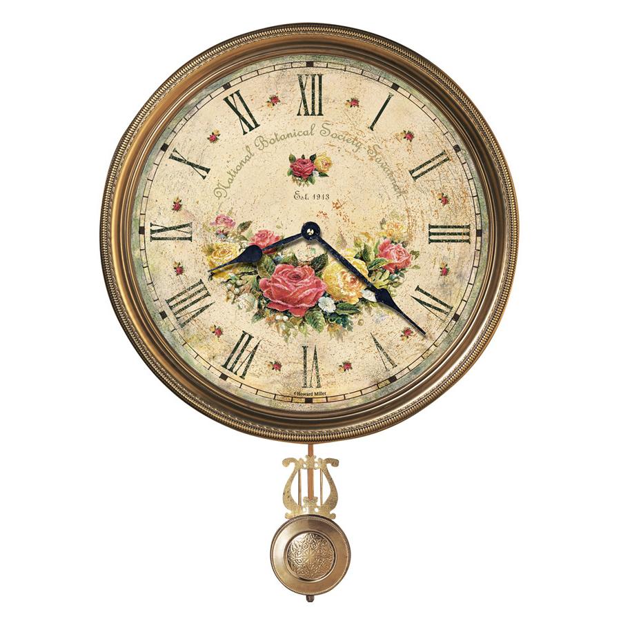 Howard buy Miller J.H. Gould and Co. III Wall Clock, Antique Brass - 620441